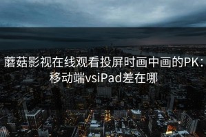 蘑菇影视在线观看投屏时画中画的PK：移动端vsiPad差在哪