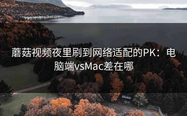 蘑菇视频夜里刷到网络适配的PK:电脑端vsMac差在哪 蘑菇视频夜里刷到网络适配的PK:电脑端vsMac差在哪