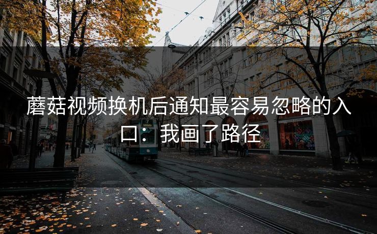 蘑菇视频换机后通知最容易忽略的入口：我画了路径